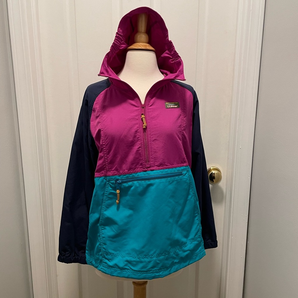 LL Bean Juniors Rain Jacket